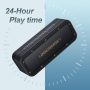 Bluetooth Speaker, BOGASING M4 Speaker with 40W Stereo HD Surround Sound, Deeper Bass, 24H Playtime, IPX7 Waterproof, Bluetooth 5.0 TWS Wireless Dual Pairing Portable Speaker for Home, Outdoor (Black) - Image 2