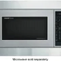 Sharp - 30-In. Flush Mount Built-In Trim Kit for Microwave Oven - Silver - Image 2