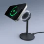 Anker - MagGo Wireless Charger (Stand) with Charger and USB-C Cable - Black - Image 4