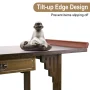 32" Console Table Rustic Sofa Table Accent Entryway Table for Living Room,Hallway Entrance - Image 6