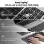 Wireless Keyboard and Mouse Combo, Cimetech Quiet Keyboard and Adjustable DPI Mouse Set, 2.4GHz USB Ultra Slim Silent Computer Keyboard and Mouse for Laptop, PC, Notebook, Desktop-Gray - Image 4