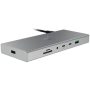 Razer - USB 4 Dock Station with 14 Ports for Windows 10 or later (PC with USB‑C); macOS 10.13 or later (Mac) - Mercury - Image 1