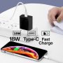 iPhone 12 Fast Charger (Apple MFI Certificate) for iPhone 11 Pro, 11 Pro Max – Boxgear 18W PD Power Adapter [10 Feet Braided Nylon] USB-C to Lightning Cable, iPhone Xs XS Max XR X, Syncing and Charge - Image 3