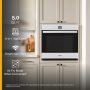Whirlpool - 30" Smart Built-In Single Electric Wall Oven with Air Fry - White - Image 3