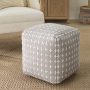 Mina Victory Empress Pouf - Gray - Image 4
