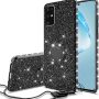 Samsung Galaxy S20 Plus/S20+ Glitter Phone Case, Ring Kickstand Girls Women Diamond Sparkly Case for Cover for Galaxy S20 Plus - Purple - Image 6