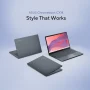 ASUS - CX14 14" FHD Chromebook Laptop - Intel Celeron N50 (2023) - 4GB Memory - 64GB Storage - Dusk Gray - Image 4
