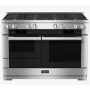 Miele - 48 in. Wide 8 Burner Dual Fuel Freestanding Range LP - Stainless Steel - Image 1