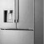 LG - 36-in Counter-Depth MAX 23.7 Cu. Ft. French Door Smart Refrigerator with Zero Clearance and Dual Ice - Stainless Steel - Image 2