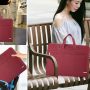 Voova 14-15.6 Inch Laptop Sleeve Case Laptop Shoulder Bag, Slim Computer Carry Case with Strap Compatible with MacBook Pro 15.4" / Macbook Pro 16 2019 / Surface Book 2/1 15 Chromebook XPS, Wine Red - Image 6