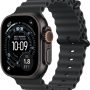 Apple Watch Ultra 3 (GPS+Cellular) 49mm Titanium Case with Black Ocean Band - Black - (2025) - Image 1