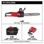 M18 FUEL 16 in. 18V Lithium-Ion Brushless Battery Chainsaw Kit w/12.0Ah Battery and Rapid Charger(2-Tool) - Image 2