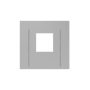 Roof Mounting Plate for Thermador VTR1030P Hood - Stainless Steel - Image 1