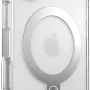 Speck - Presidio Perfect Clear ClickLock Case with MagSafe for Apple iPhone 16 - Clear/Chrome - Image 3