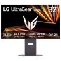 LG - UltraGear 32" OLED Dual Mode (4K UHD 240Hz, FHD 480Hz) 0.03ms G-SYNC Compatible, AMD FreeSync Premium Pro Gaming Monitor - Black - Image 1