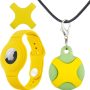 CHABAEBAE AirTag Wristband Kids AirTag Necklace- Discreet Airtag Kids, Air Tag Watch Band | Air tag Bracelet for Kids, Adults - Image 4