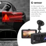 XUSHIDZ NEW 1080P HD Dash Camera Loop Recording Car Vehicle DVR Video Recorder Dashcam Night Vision 24h Parking Monitor G-sensor - Image 3