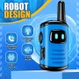 Kid Walkie Talkies for 3-8 Year Old, Two Way Radios, Toys for Kids Boys 3-5, Robots Walkie Talkie Outdoor Toys for Boys, Birthday Gifts for 3 4 5 6 7 8 Year Old Boys - Image 4