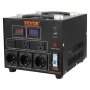 VEVOR Voltage Converter Transformer, 5000W, Heavy Duty Step Up/Down Transformer, Convert from 110 Volt to 220 Volt and  from 220 Volt to 110 Volt, with US Outlet EU Outlet 5V USB Port, CE Certified - Image 1