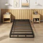 Maenizi 4 inch Twin Box Spring Heavy Duty Metal Mattress Foundation Bed Base with Fabric Cover, Easy Assembly - twin - Image 2