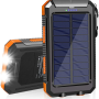 Cargador Portatil 2000000 Mah Solar Bateria USB Dual Para Celular Iphone Android - Image 4