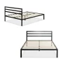 Zinus Mia 38" Metal Platform Bed Frame with Headboard, Queen - Image 3