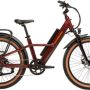 Rad Power Bikes - Radster Trail - Ebike w/ 65 miles max operating range & 28 mph max speed - Large - Copper Red - Image 1