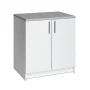Wood Freestanding Garage Cabinet in White (32 in. W x 36 in. H x 24 in. D) - Image 2