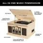 Victrola Quincy 6-in-1 Bluetooth Record Player (Gray) - Image 5