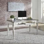 Colchester 60" W Writing Desk with Flip-Down Keyboard Drawer - Image 3