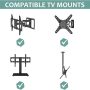 Outdoor TV covers 48-50 inch Waterproof and Weatherproof TV Covers | Outdoor TV Enclosure | Smart Shield TV Screen Protector for Outside TV | Cover for Moving | TV Display Protectors – Beige - Image 5