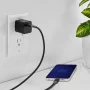 Insignia™ - 25W Compact Wall Charging Kit for USB-C Smartphones, Tablets and More - Black - Image 2