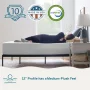 Lucid Bliss Twin Tight Top 5" Firm Memory Foam Mattress with Gel Infusion and Ventilation - Image 4