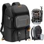 Pro Camera Backpack Large Camera Bag with Laptop Compartment Tripod Holder Wa... - Image 1