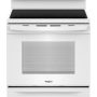 Whirlpool - 30 in. Wide 4 elements 5.3 cu. ft. Freestanding Electric Range with Cooktop Flexibility - White - Image 1