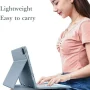 iPad 10th Generation 2022 Keyboard Case with Touchpad Cute Round Key Color Keyboard iPad 10 10.9 inch Detachable Touch Keyboard Slim Smart Cover with Pencil Holder - Image 5