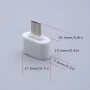 New Universal Mini Micro To USB 2.0 OTG Adapter Connector  For Android Mobile Phone Tablet PC Cable Portable OTG Converter - Image 4