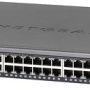 NETGEAR - 48-Port 10/100/1000 Mbps Gigabit Fully Managed Switch - Blue - Image 1