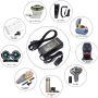 Convertidor AC a DC De Corriente 110V 240V Adaptador Para Aspiradora Autos Carro - Image 3
