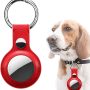Airtag Finder Case Compatible with AirTags, Protective Cover for Air Tag Keychain Holder Tracker Finder (Red) - Image 3