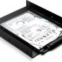 HDD SSD Mounting Bracket 2.5 to 3.5 Adapter Hard Drive Holder (Single Drive, 2 Pack + Blue SATA III Cables) - Image 6