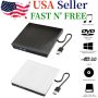 Slim External Drive USB 3.0 Disc Player CD DVD Burner Writer For Laptop PC Mac - Image 1