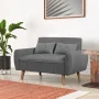 Arlander Upholstered 47.24'' Loveseat - Yellow - Image 2
