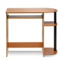 Furinno Simplistic Easy Assembly Computer Desk, Espresso - Image 4