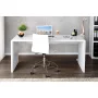 Bronislava High Gloss Home Office White Desk - Sleek Design - Image 5