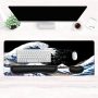 Keyboard Mouse Pad Set, Extended Gaming Mouse Pad + Keyboard Wrist Rest Support, Memory Foam for Easy Typing Pain Relief, 3Pcs Ergonomic XXL (31.5 x 11.81in) Ultra Thick Desk Mat Aesthetic - Image 4