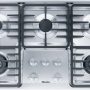 Miele - 36 in. Wide 5 Burner KM 3475 LP - Stainless Steel - Image 1