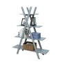 Oxford A Frame Bookshelf, Gray - Image 4