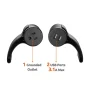 1-Outlet and 2-USB Ports 3.4 Amp Sofa Socket with 10 ft. Cord and Grounded Flat Plug in Dark Grey - Image 4