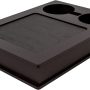 meistar Sofa, Couch, Bed, TV and Lap Tray Table for Eating with EVA Base and 2 Cup Holders. Remote Control and Cellphone Holder. Arm Rest Organizer. (Brown/Tobacco) - Image 5
